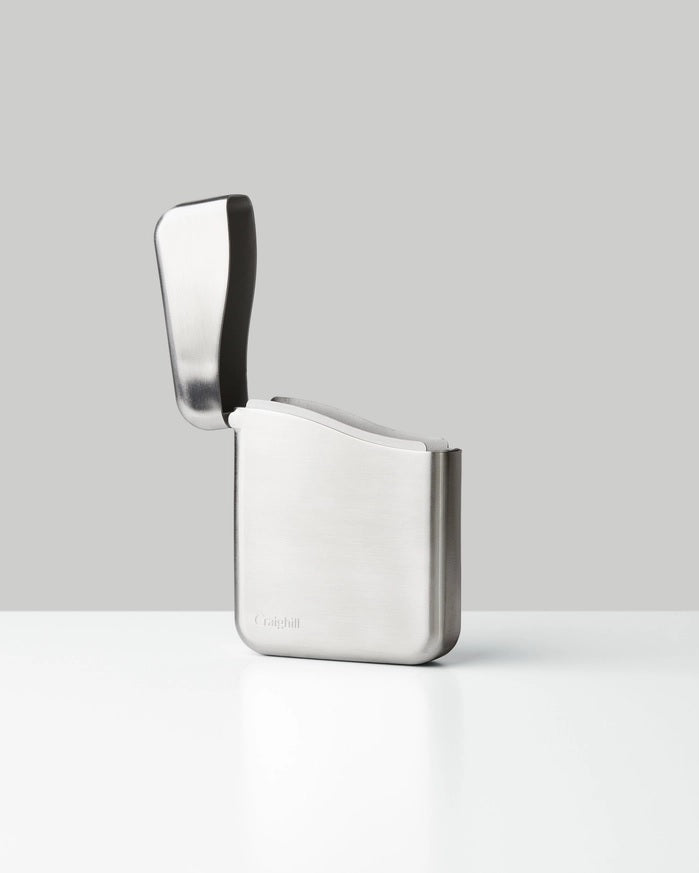Summit Playing Card Case - Stainless Steel Craighill