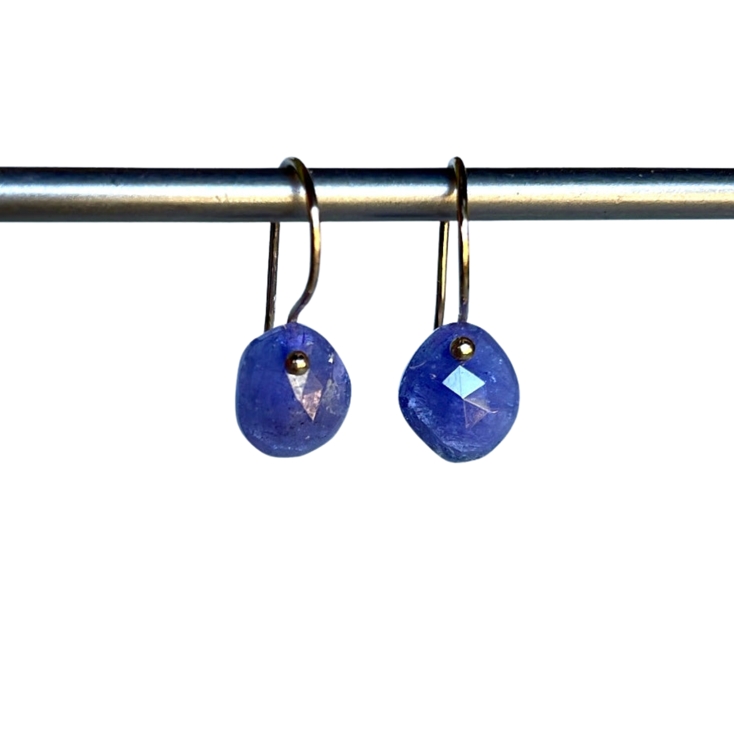 Petite Tanzanite Gold Filled Earring