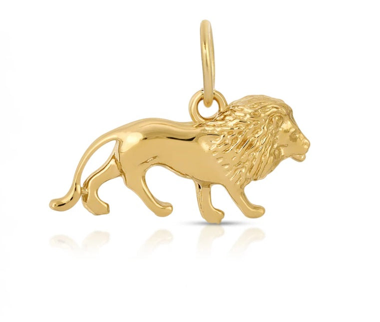 The Fierce Lion Charm