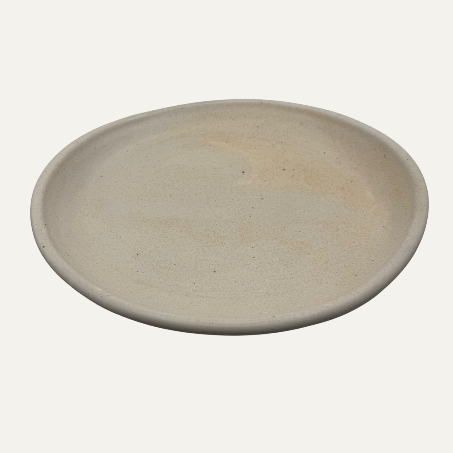 Oval Matte Glazed Bowl - Cream