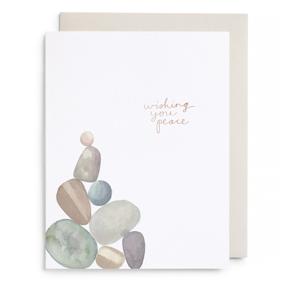 Peace Rocks Card