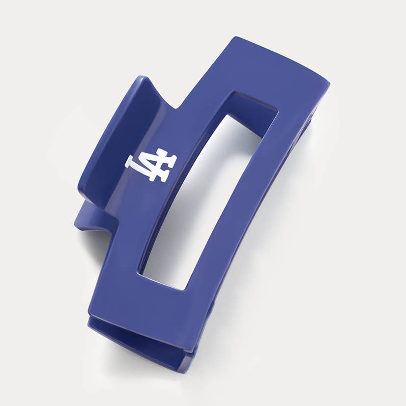 LA/Dodgers Square Claw Clip