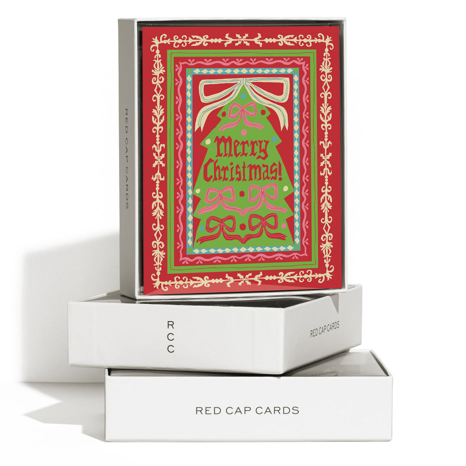 Christmas Stamp SPOT Holiday Card Boxed Set of 8