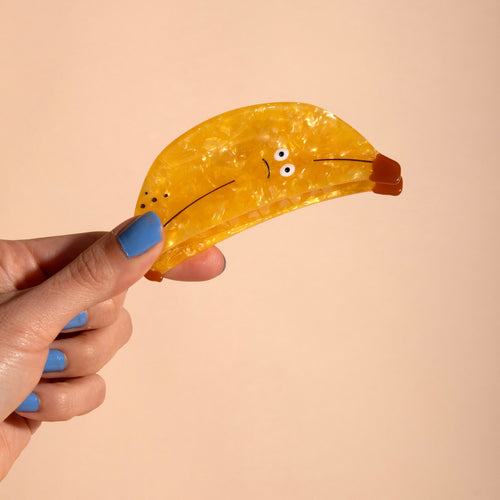 Load image 1 in gallery view. Sad Banana - Hair Claw Carolyn Suzuki