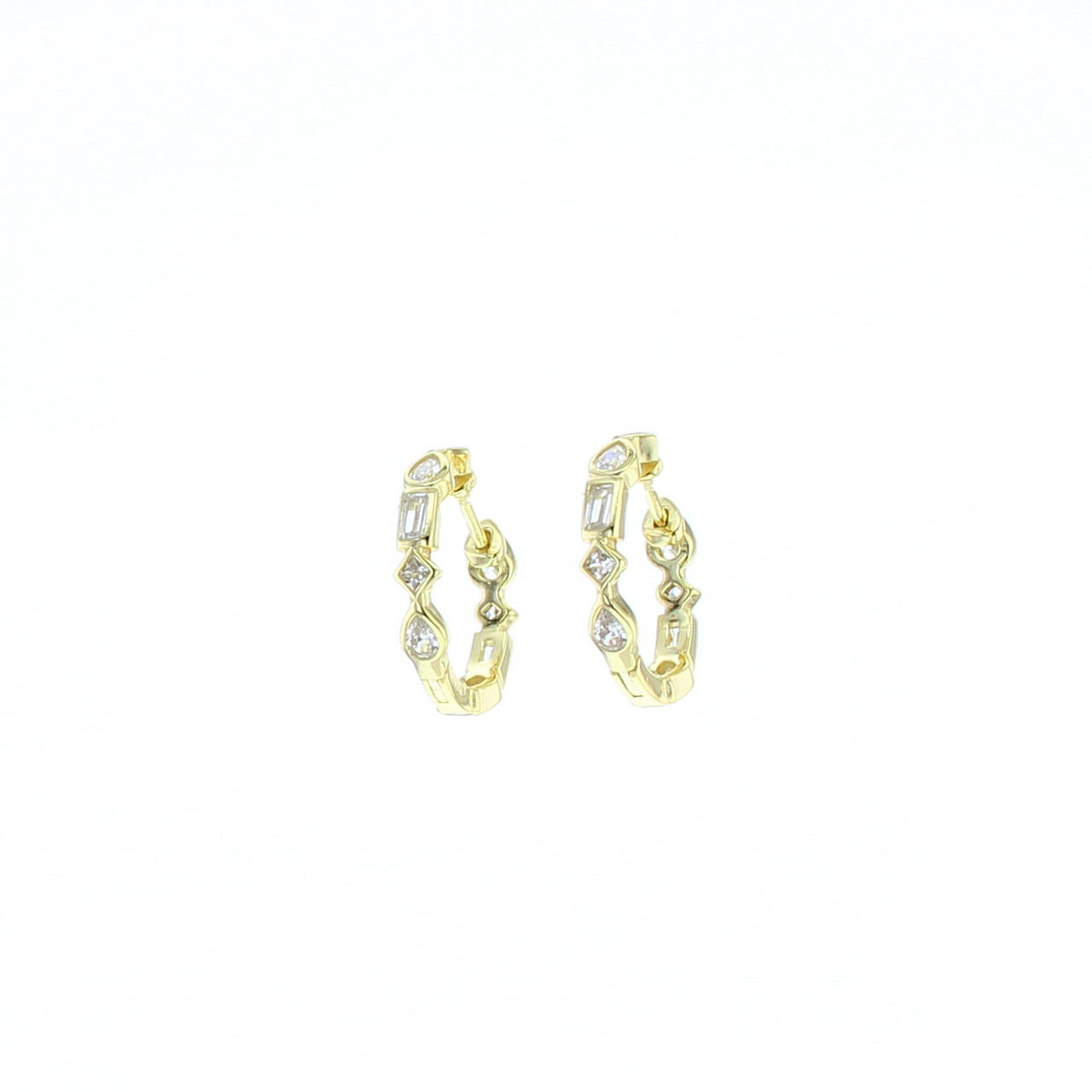 Gemma Earrings - Gold