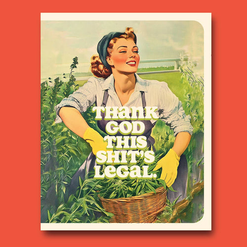 Load image 1 in gallery view. This Shit's Legal Card