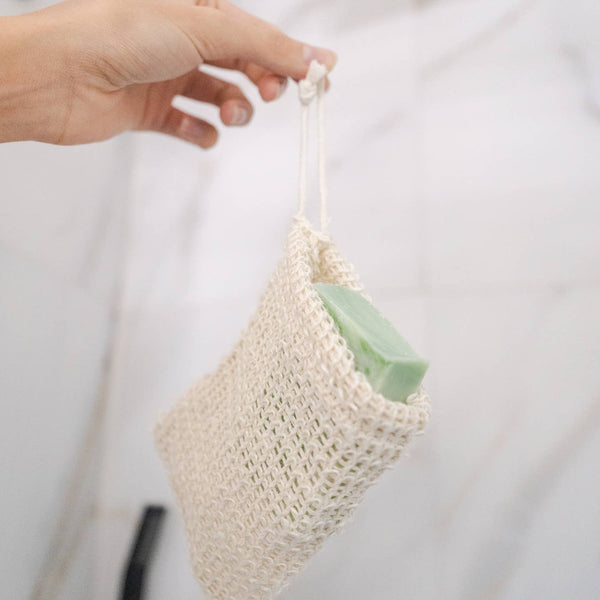 Casa Agave Woven Soap Bag - Exfoliating Scrubber