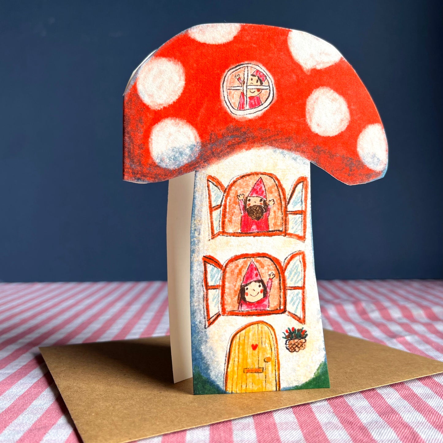 Toadstool Card