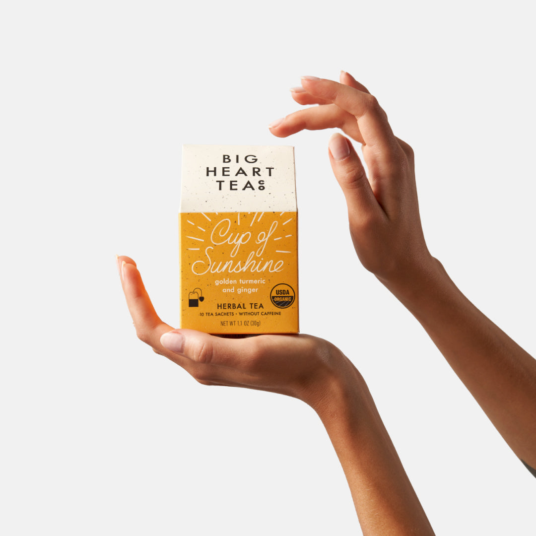 Organic Tea - Cup of Sunshine 10 Teabags Big Heart Tea Co
