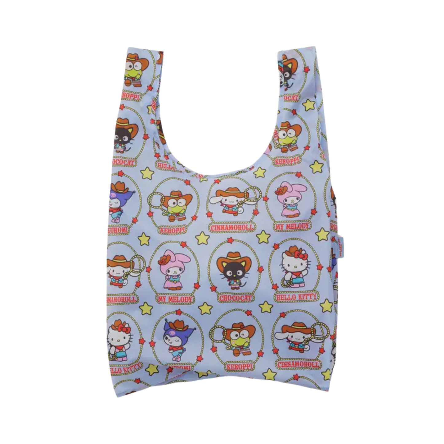 Standard Baggu Reusable Tote - Hello Kitty & Friends Western