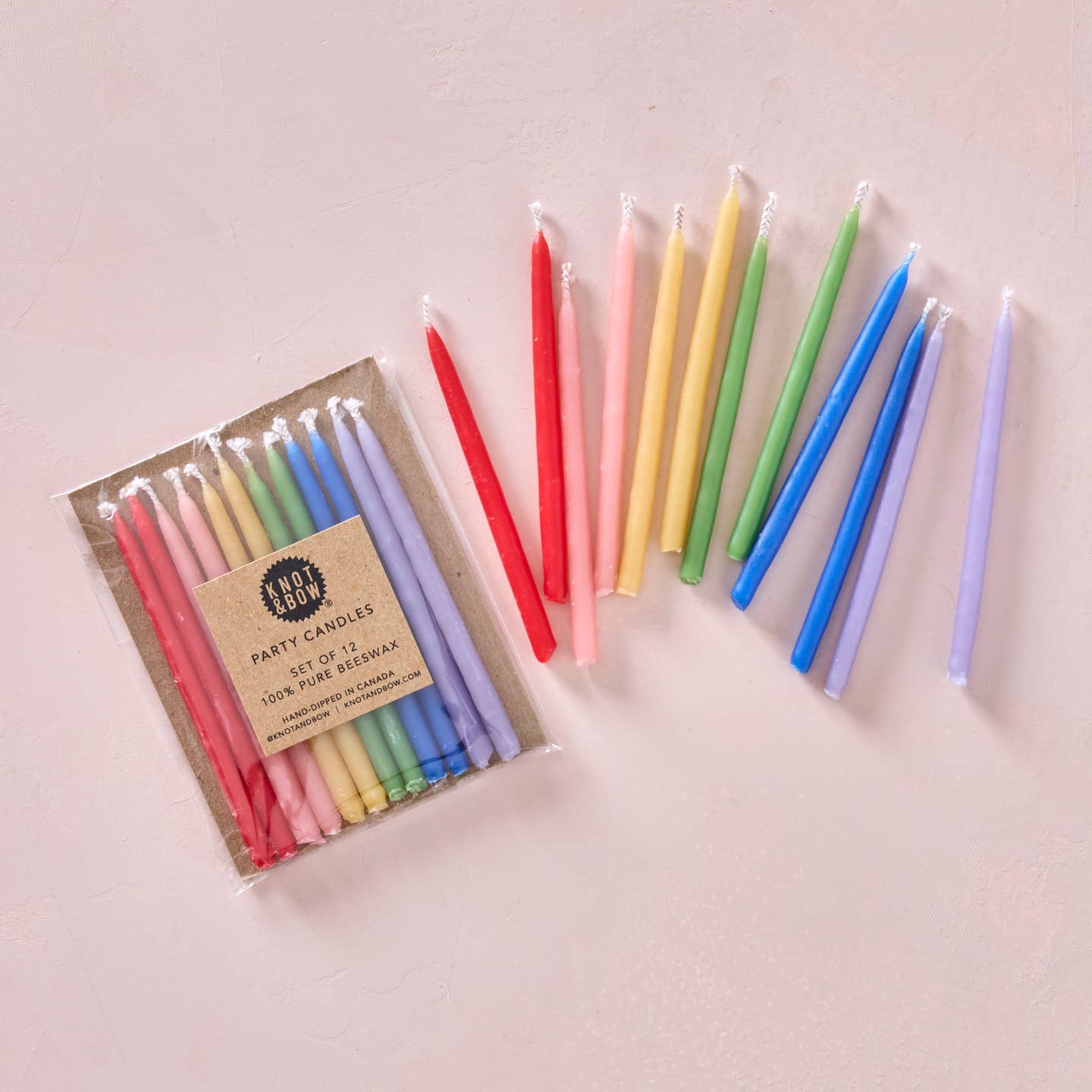 Beeswax Party Candles