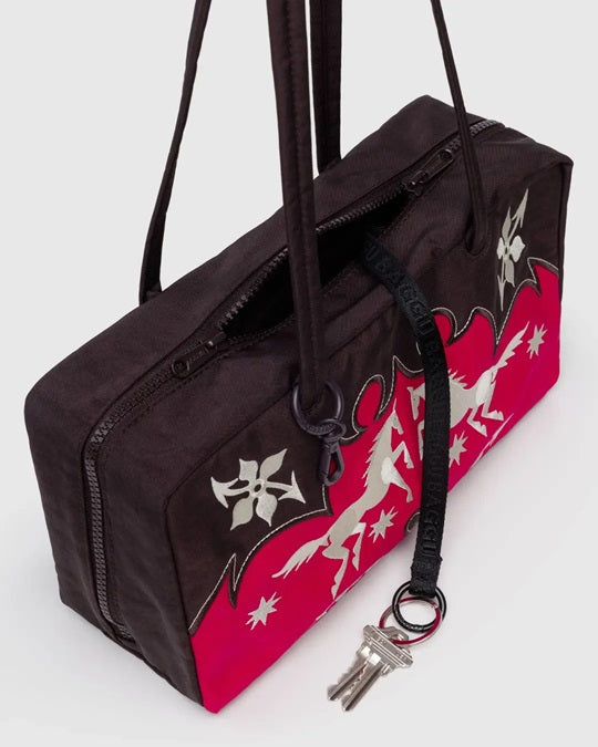 Nylon Bowler Bag Baggu