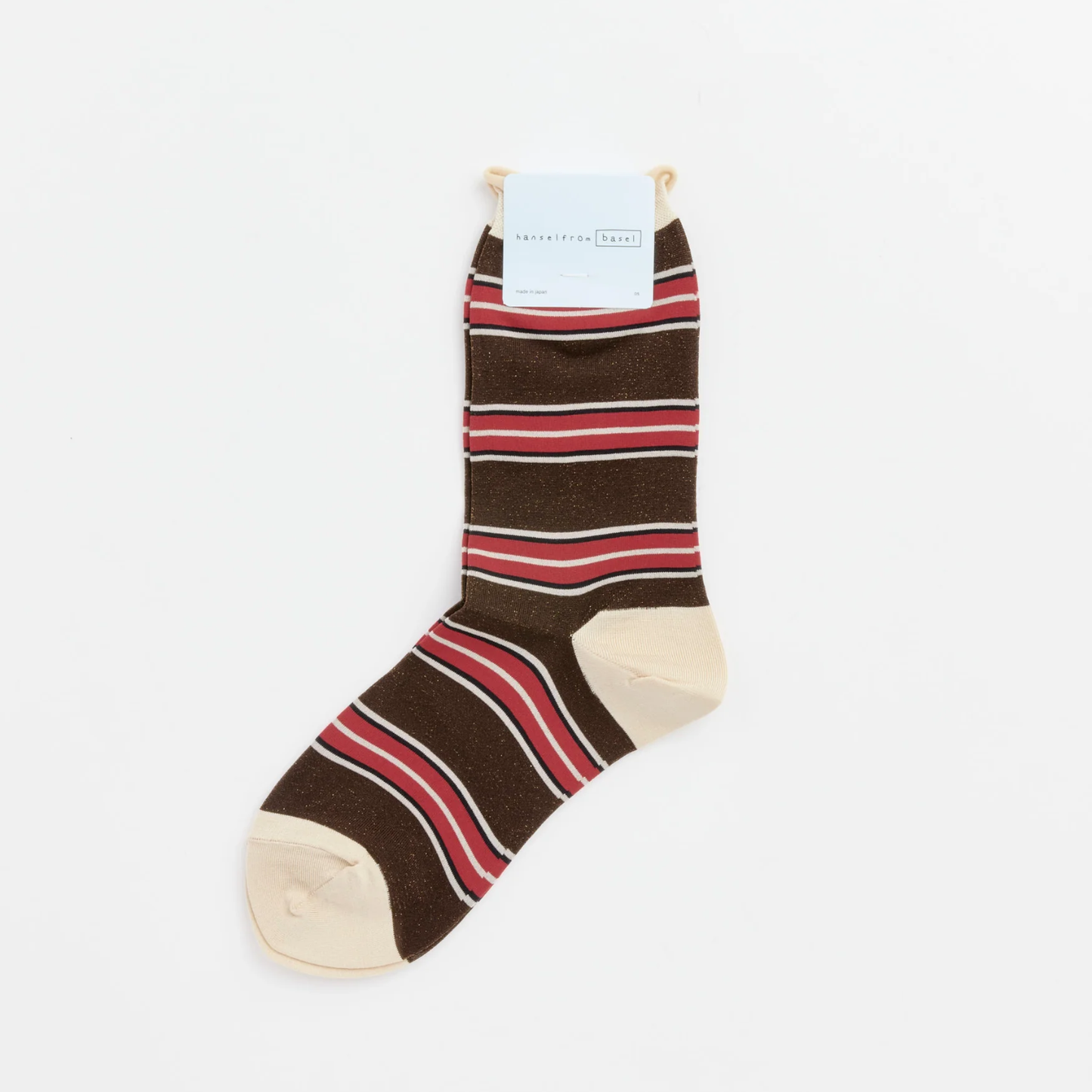 70's Stripe Crew - Brown