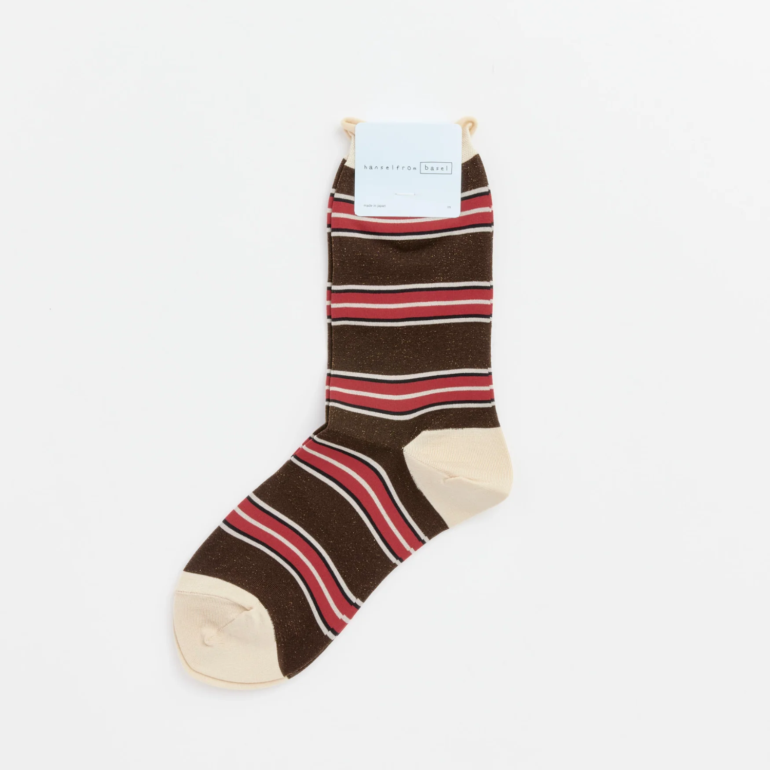 70's Stripe Crew - Brown
