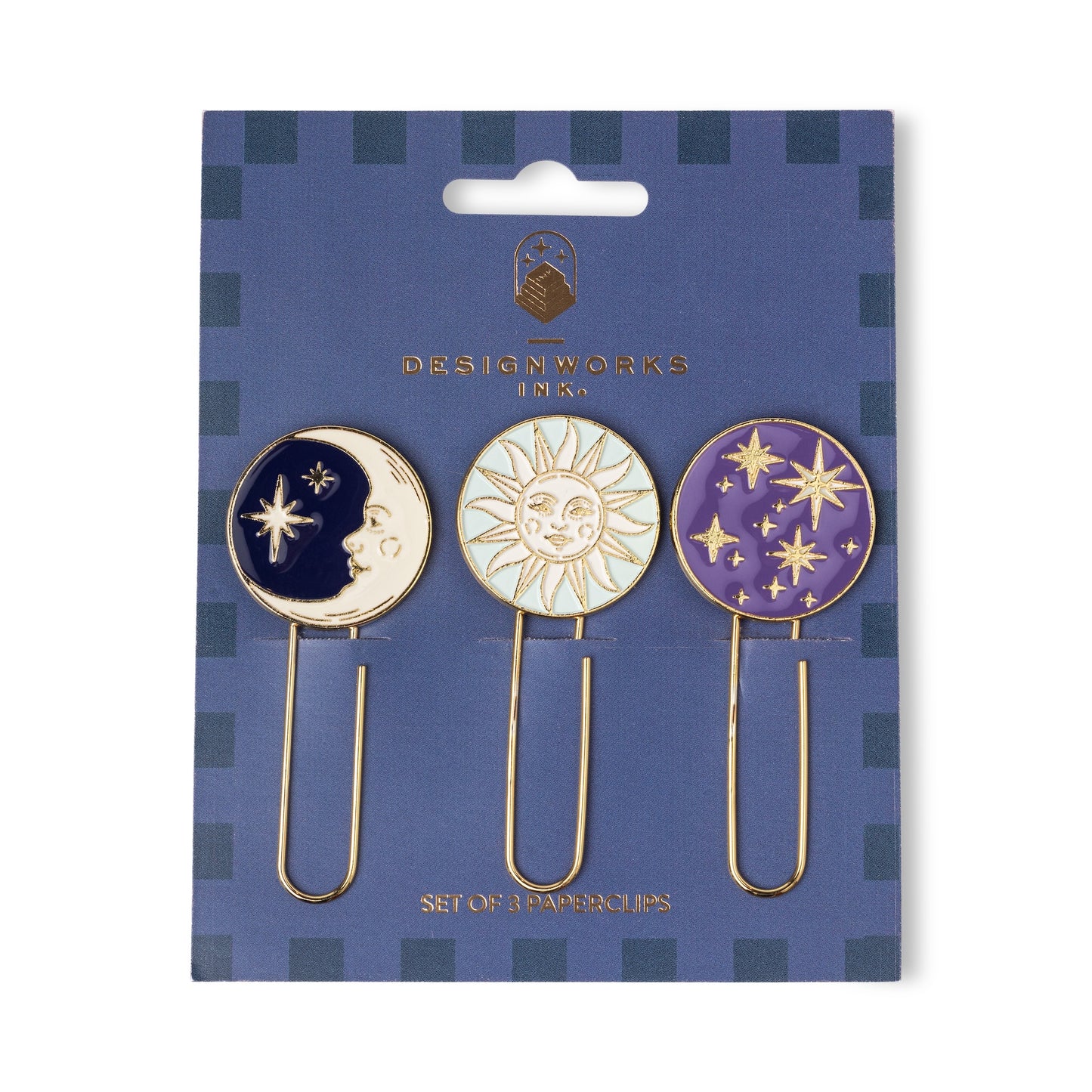 Set of 3 Paperclips - Celestial Designworks Ink