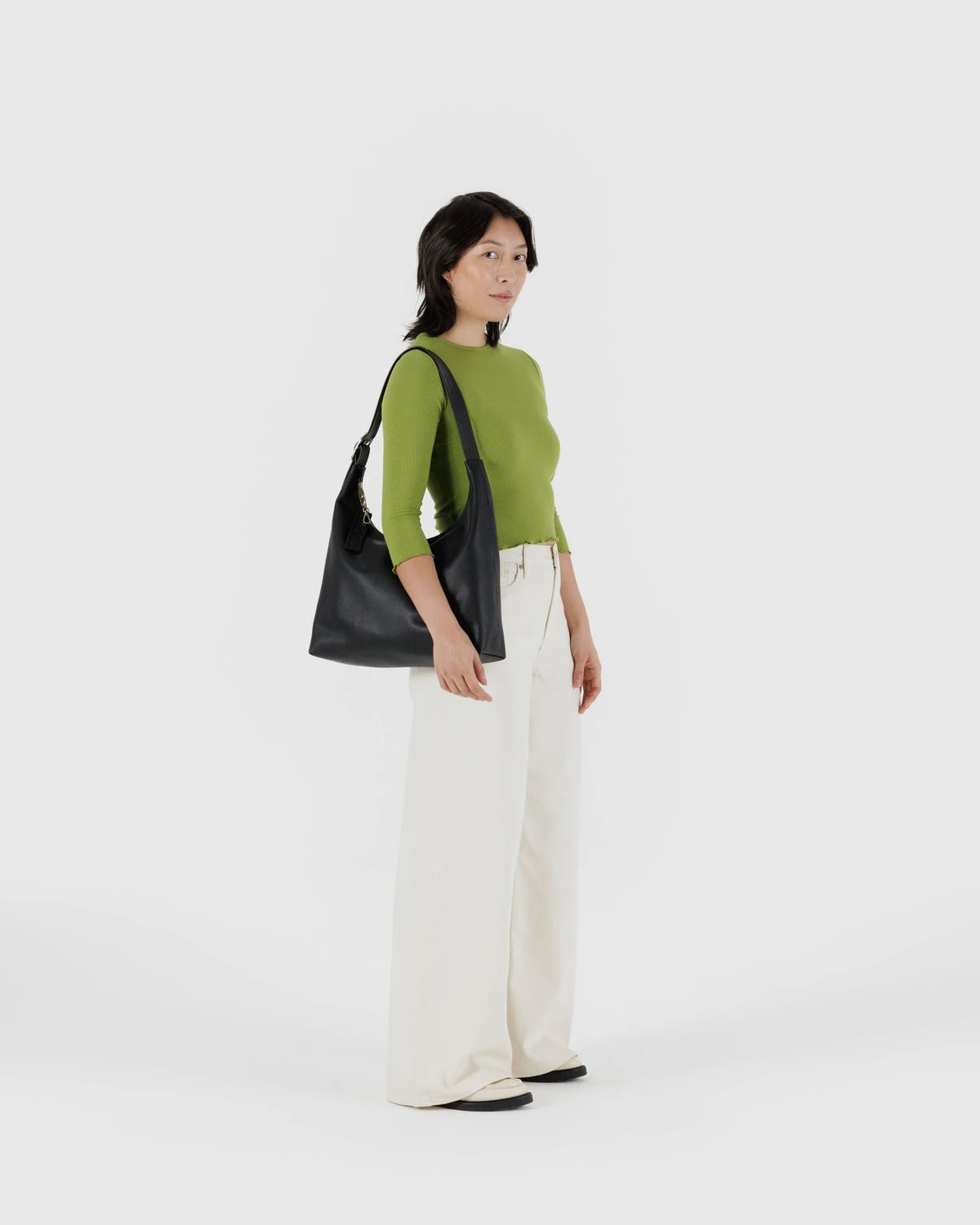 Recycled Leather Shoulder Bag - Homage Pasadena