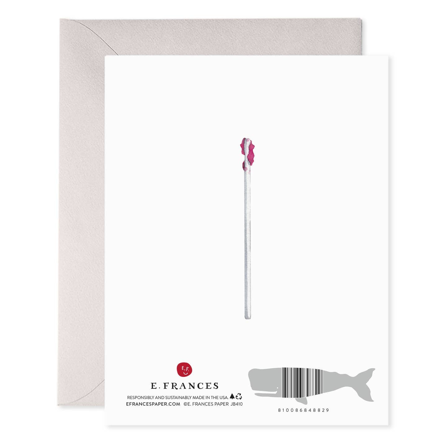 Heart Lollipops Greeting Card E. Frances Paper