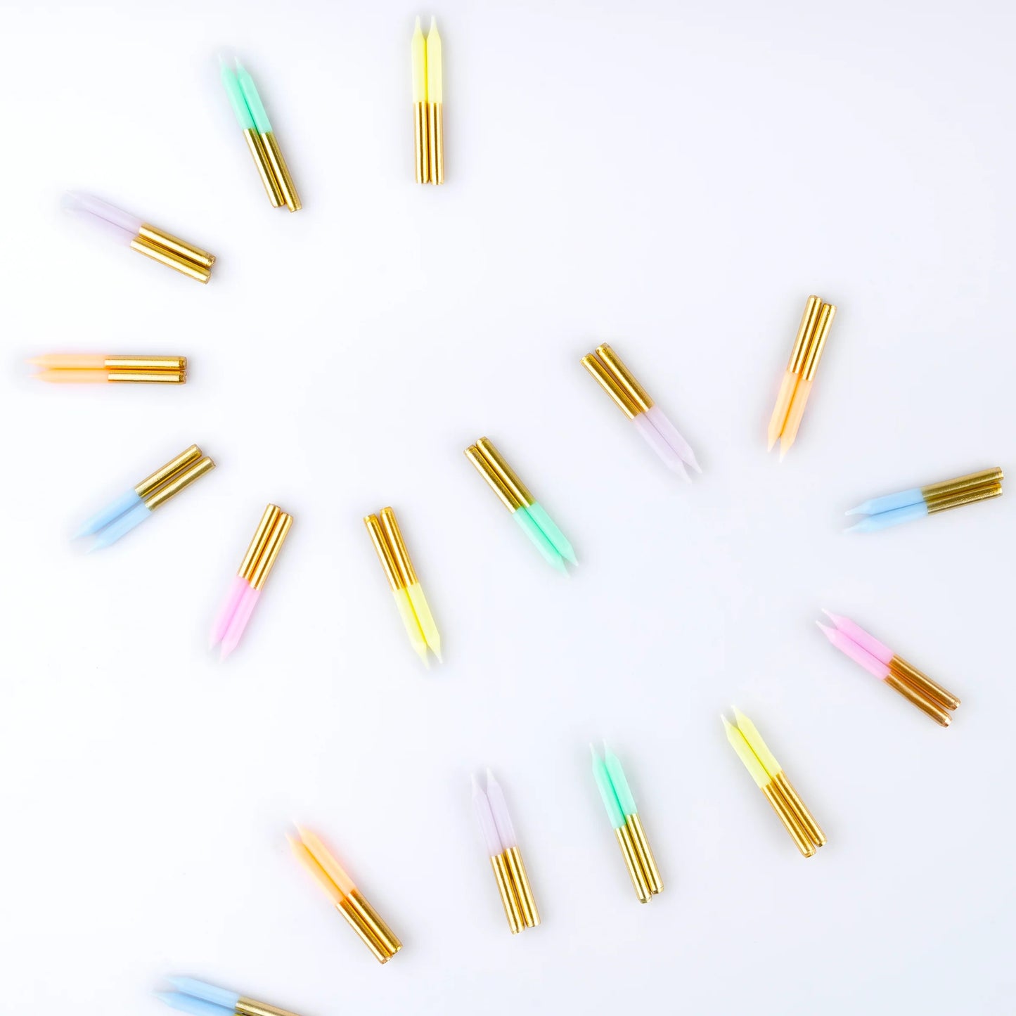 Pastel Mini Candles (x50)
