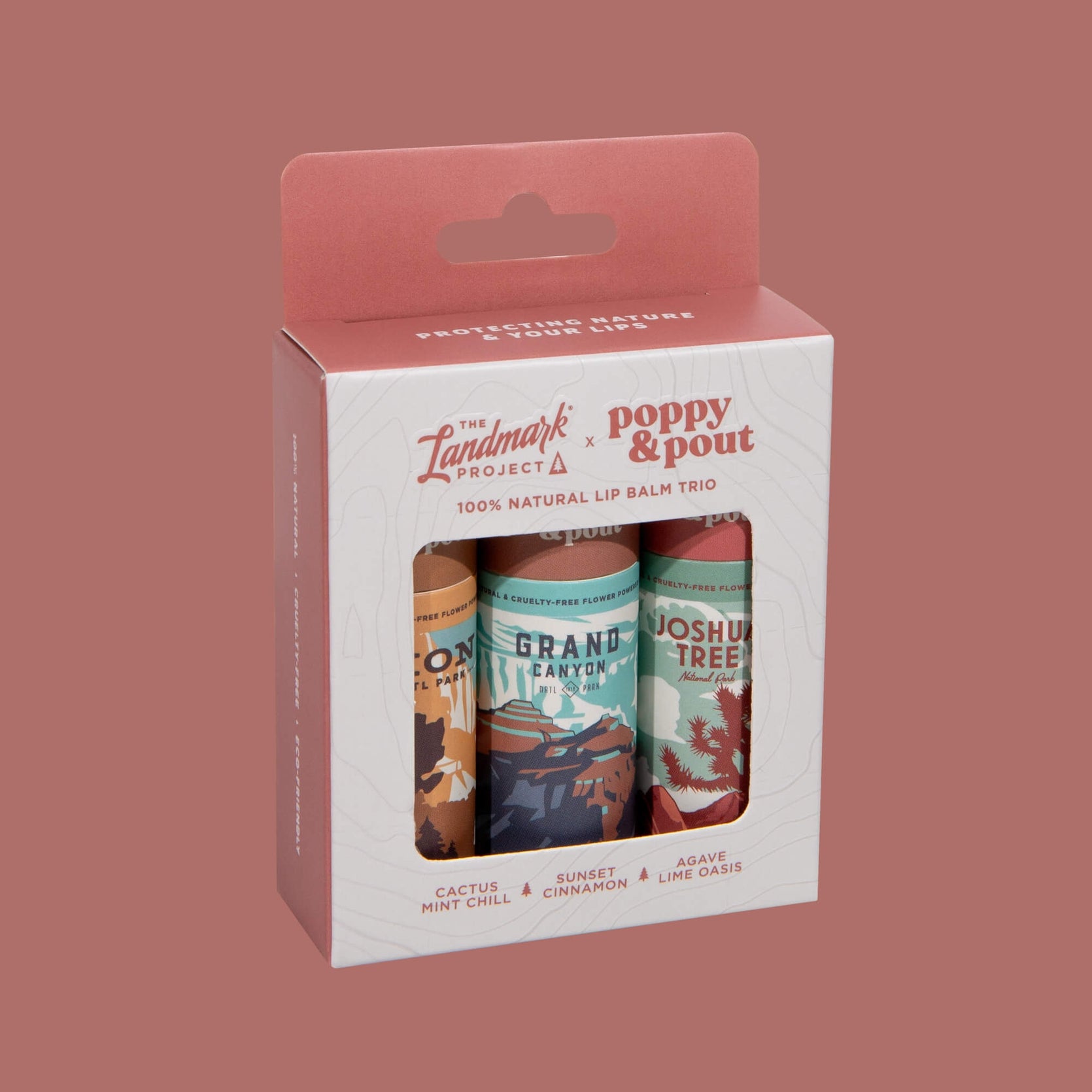 Lip Balm Trio, The Landmark Project - Desert