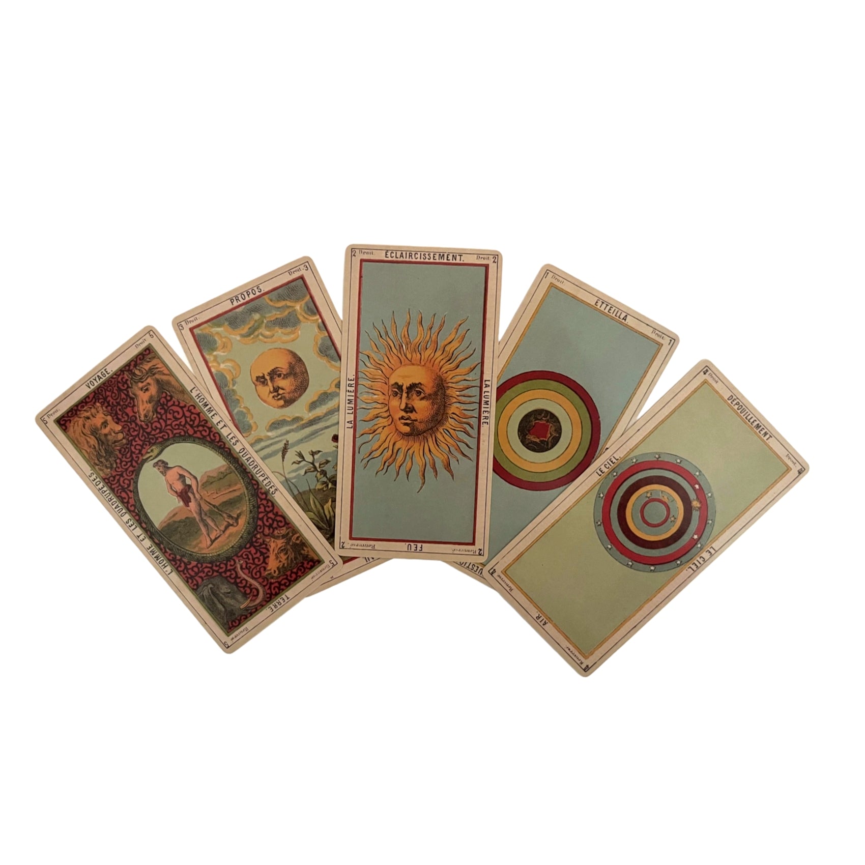 Grand Etteilla Tarot Deck | Vintage Facsimile