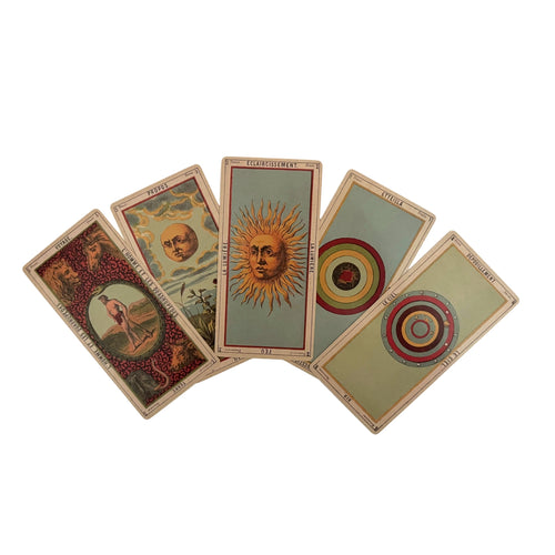 Load image 1 in gallery view. Grand Etteilla Tarot Deck | Vintage Facsimile