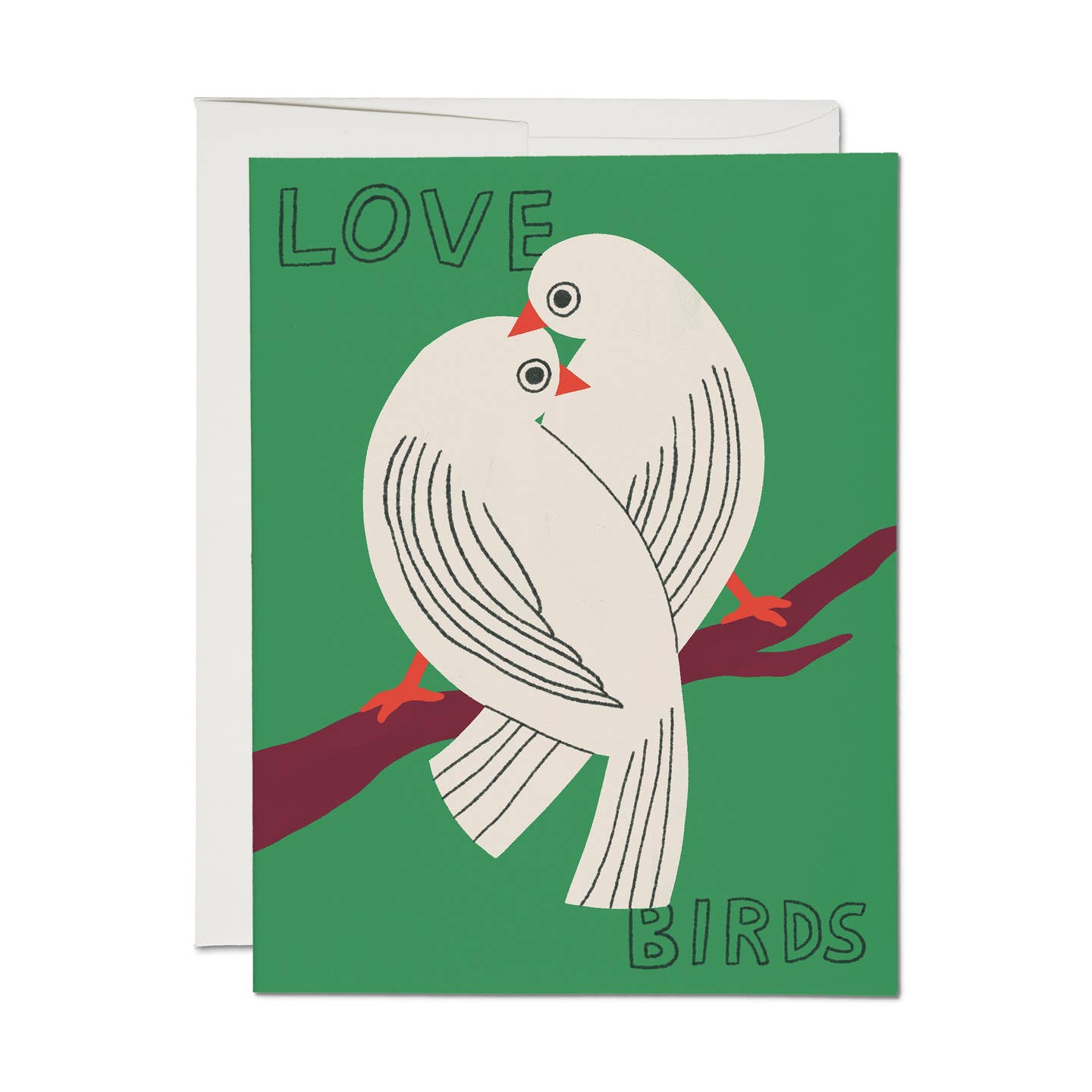Good Birds Love Greeting Card