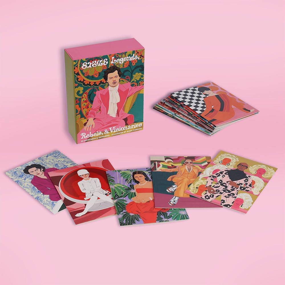 Style Legends, Rebels, and Visionaries Notecards: 20 Notecards and Envelopes