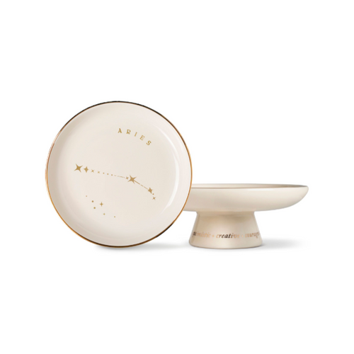 Load image 1 in gallery view. Starry Pedestal Tray - Aries