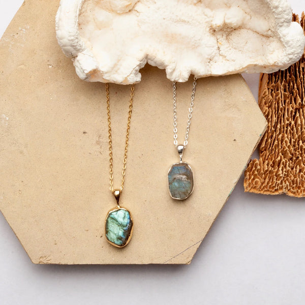 Zuri Labradorite Necklaces