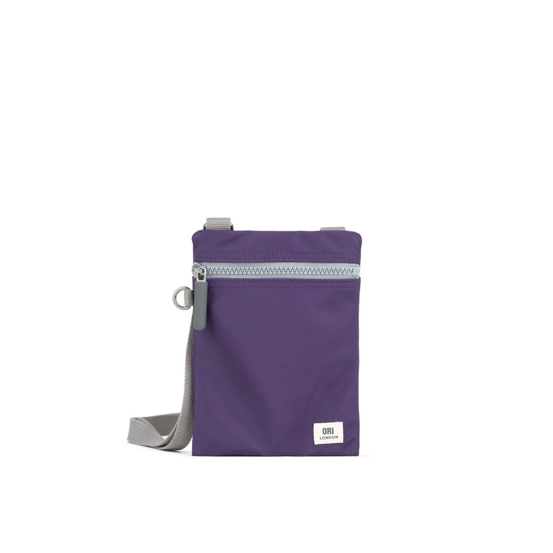 Chelsea Recycled Nylon Pocket Crossbody - Majestic Purple