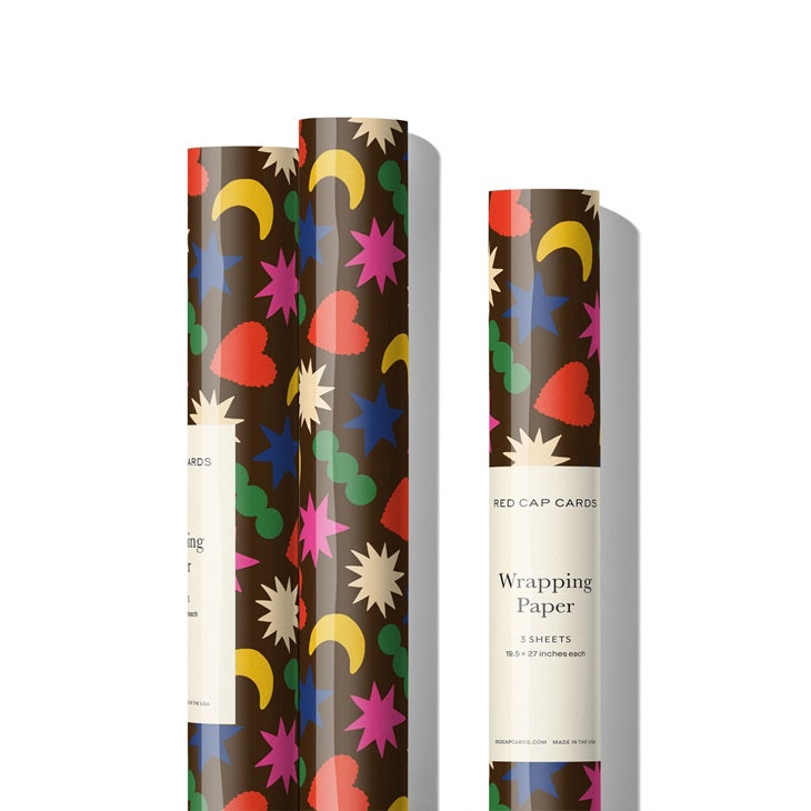 Rainbow Charms Gift Wrap Roll