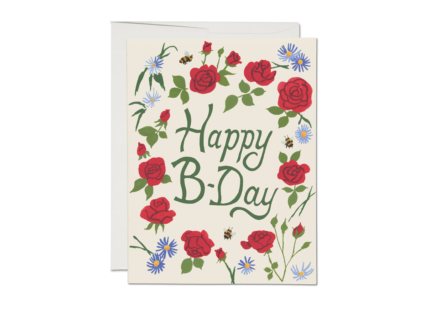 Blooming Roses Birthday Card Red Cap Cards