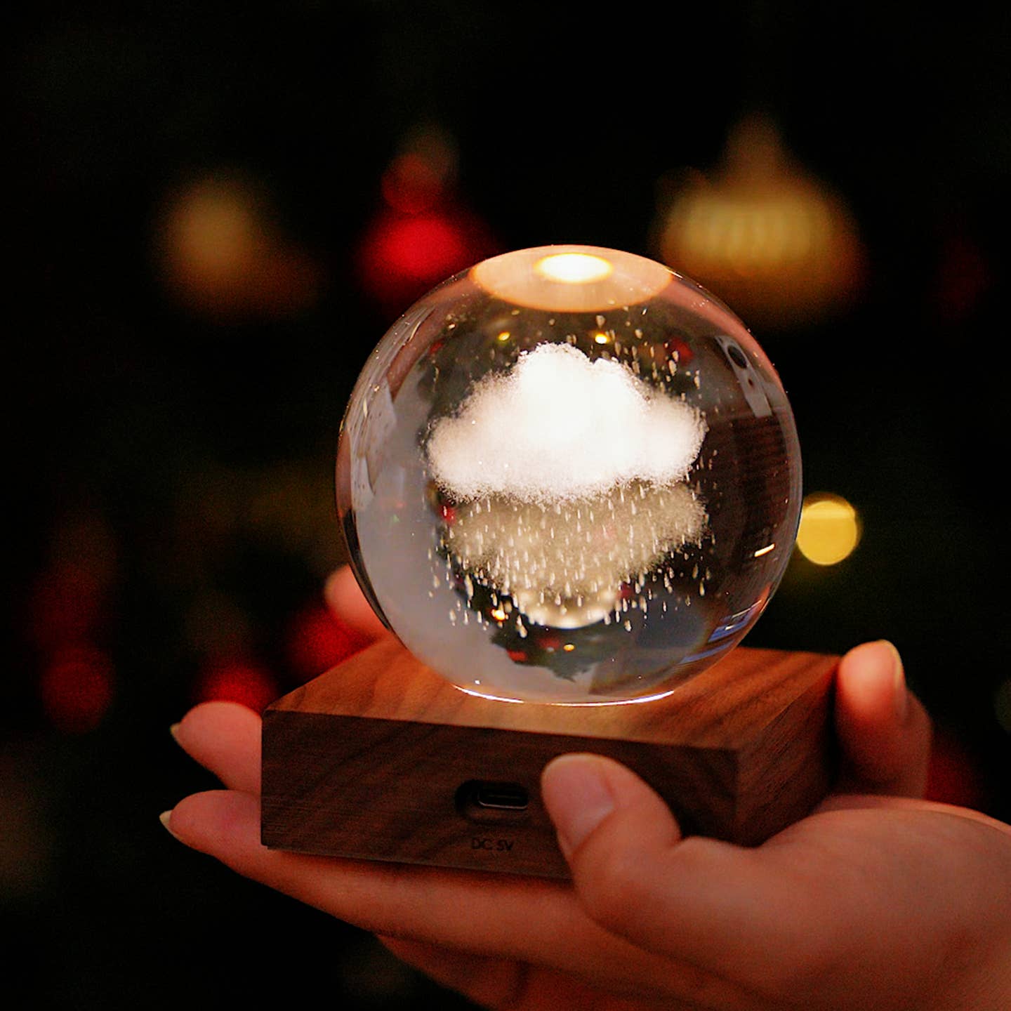 Amber Crystal Light - Raincloud