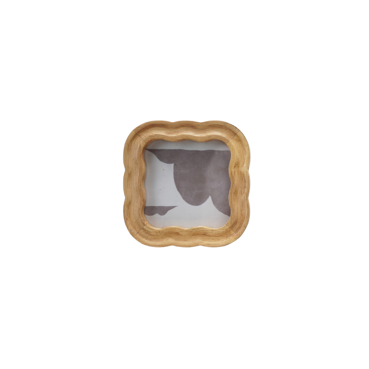 Rubber Wood Frame - Square- Light