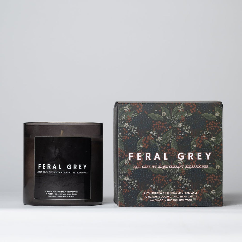 Feral Grey 10 OZ Soy Wax Candle
