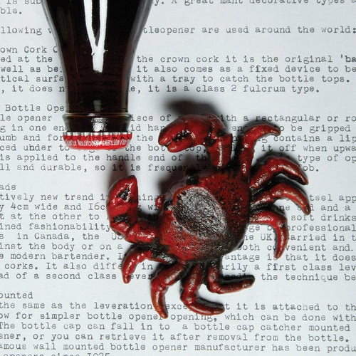 Load image 1 in gallery view. Crab Bottle Opener