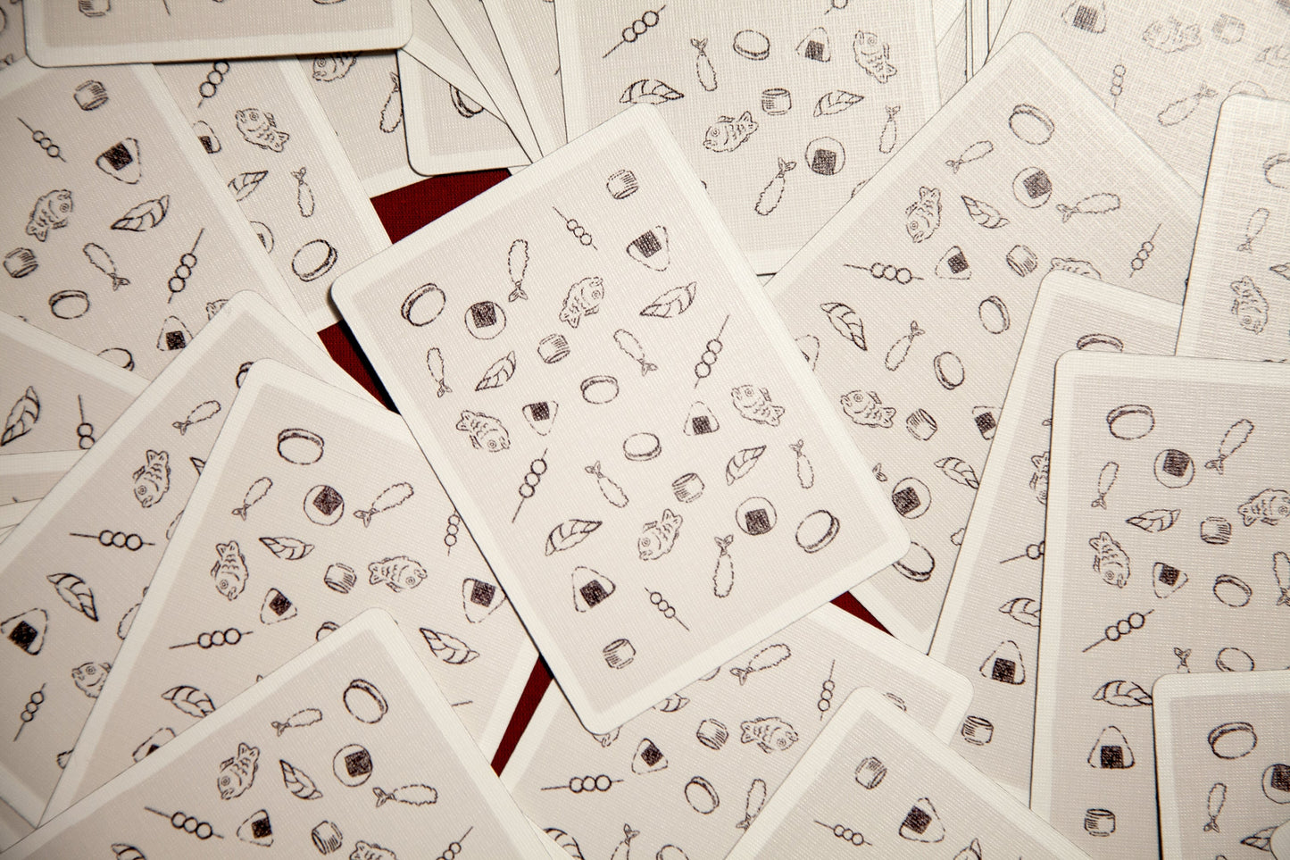 Oishii Playing Cards Vermilion Collection