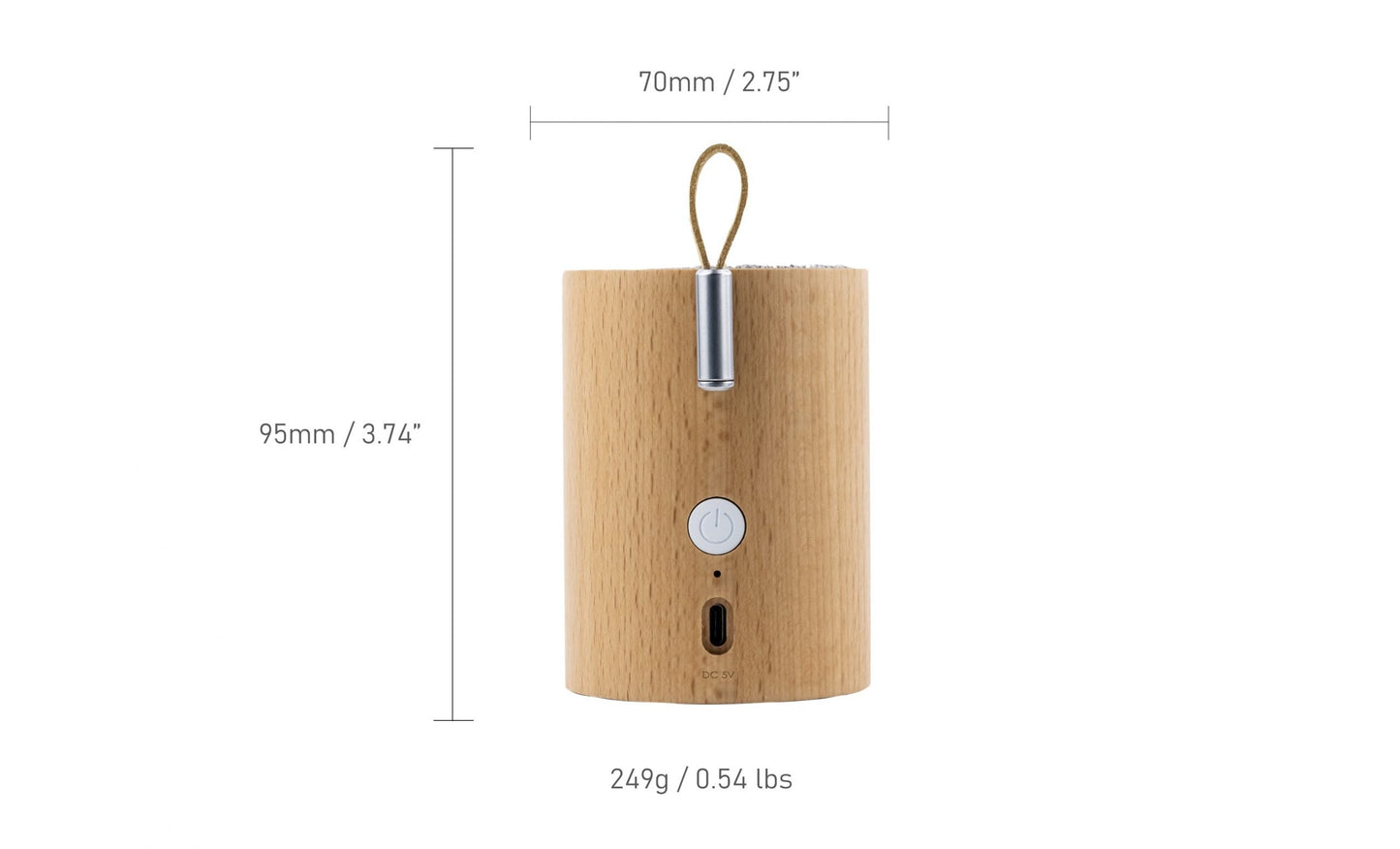 Drum Light Bluetooth Speaker Gingko Electronics