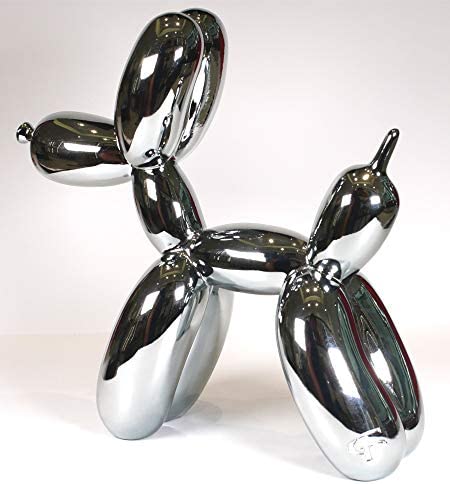 Load image 1 in gallery view. Medium Resin Balloon Dog