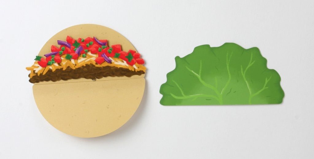 Taco Pop-Up Everyday Greeting Card UWP Luxe
