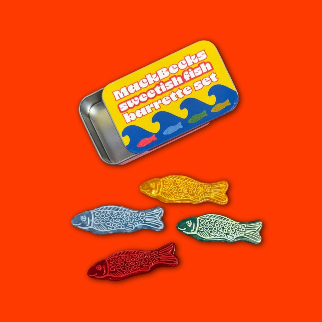 Sweetish Fish Barrette Set MackBecks