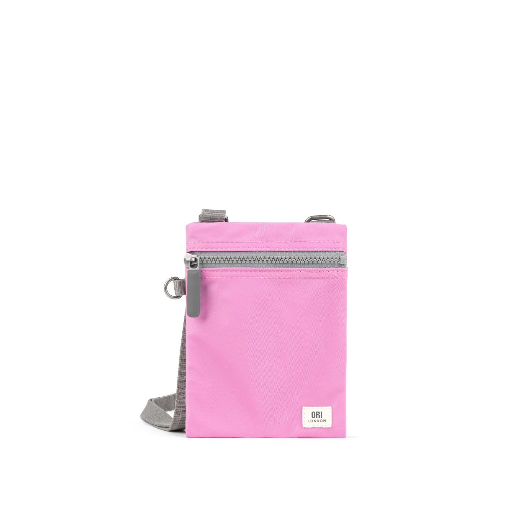 Chelsea Recycled Nylon Pocket Crossbody - Orchid Ori London