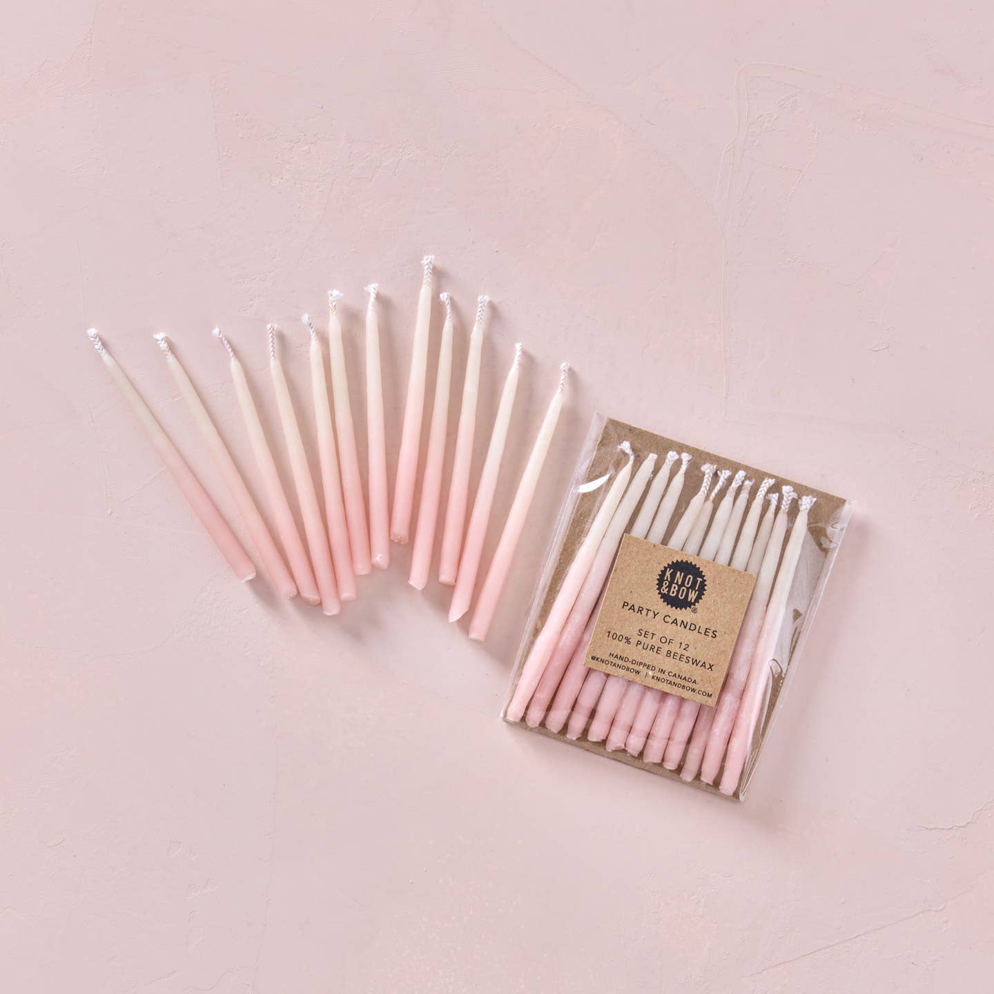 Beeswax Party Candles