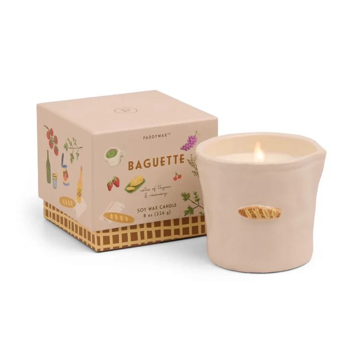 Bistro 8 oz Candle - French Baguette Paddywax