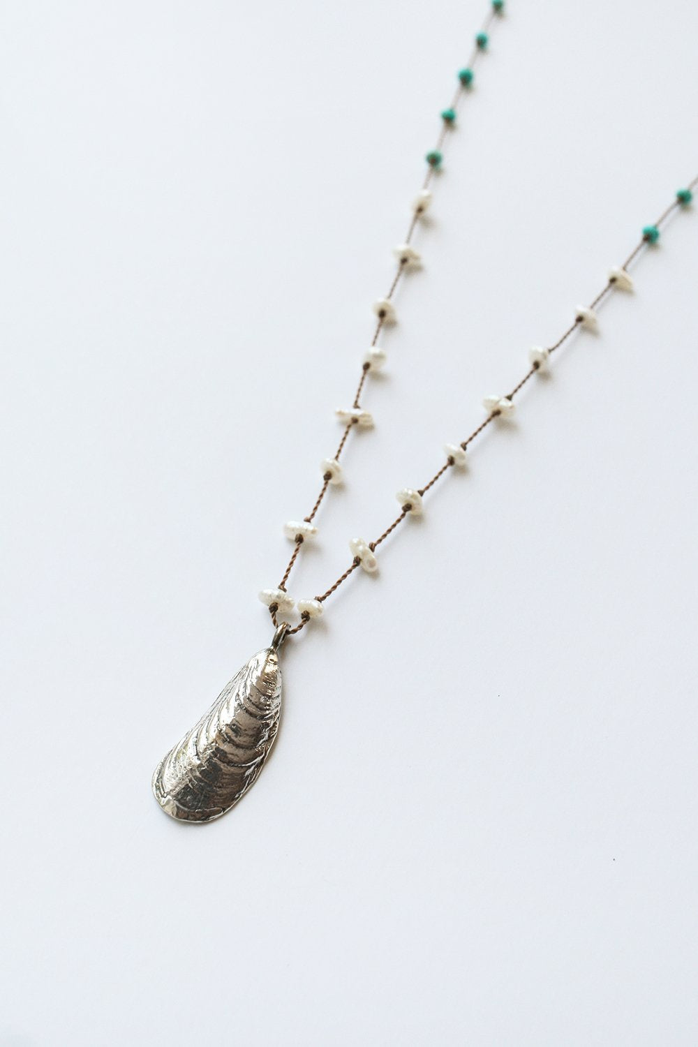 Silver Shell Necklace