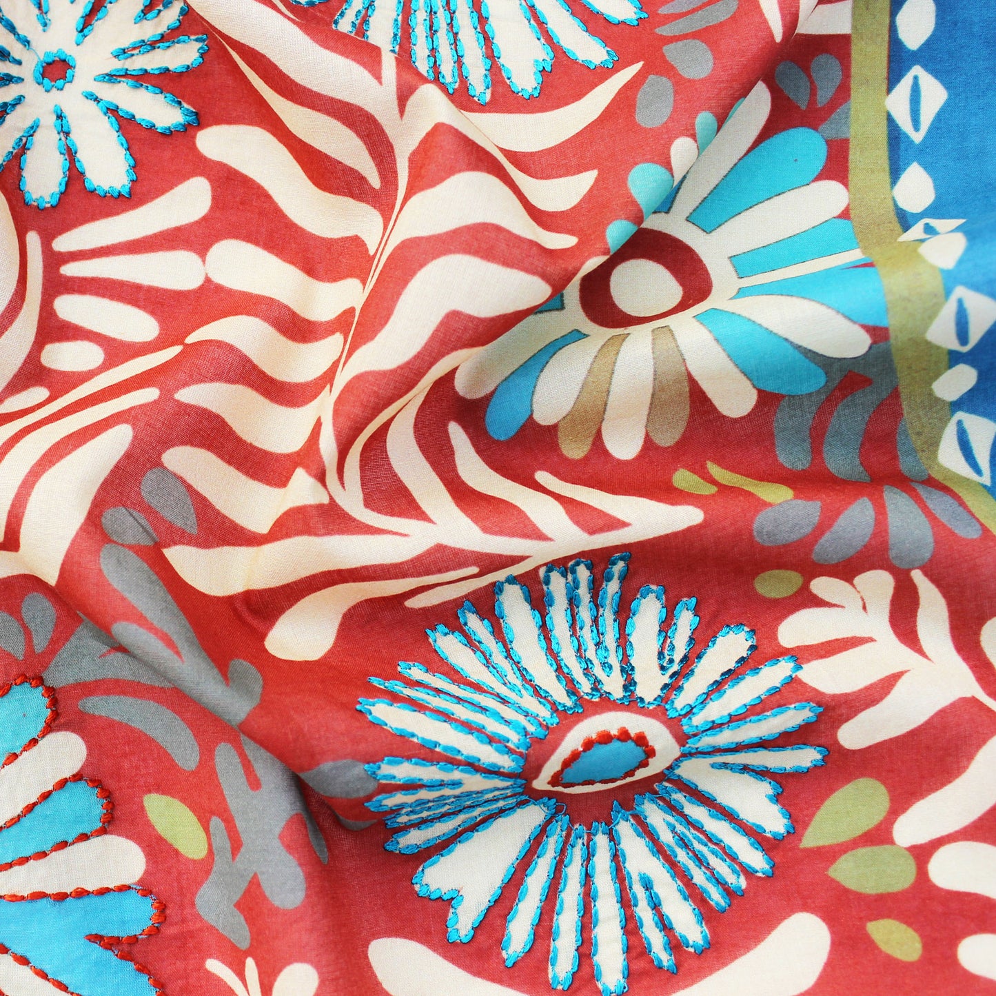 Cotton Scarf/Bandana - Rust