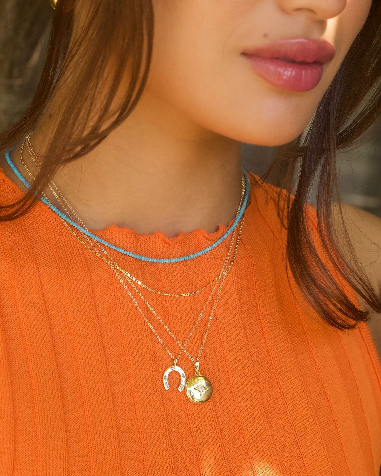 Sidekick Turquoise Necklace