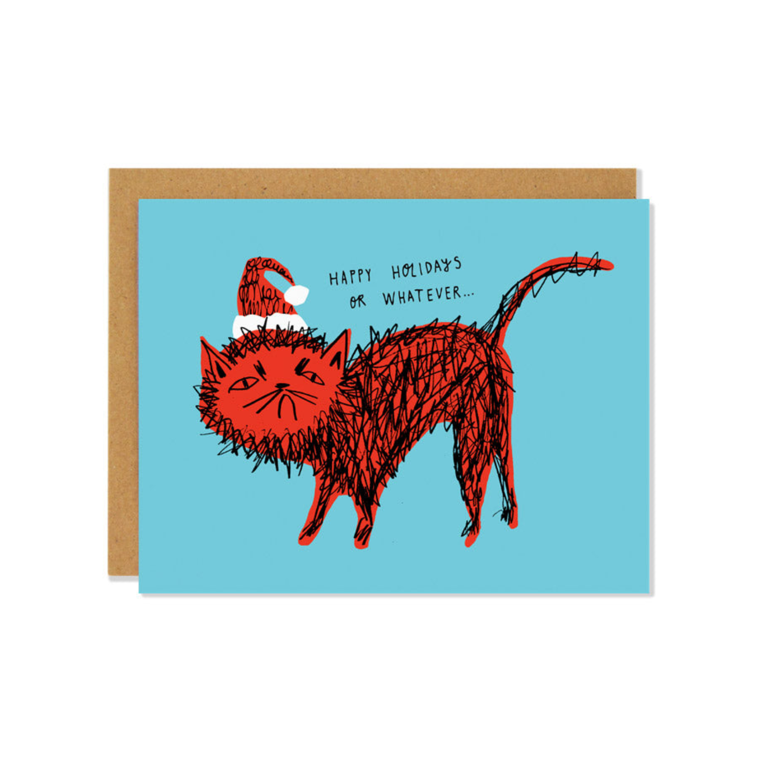 Snitty Kitty Holiday Card
