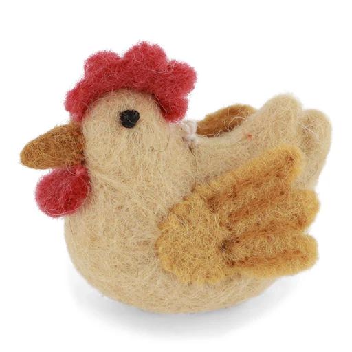 Rooster Ornament - Yellow