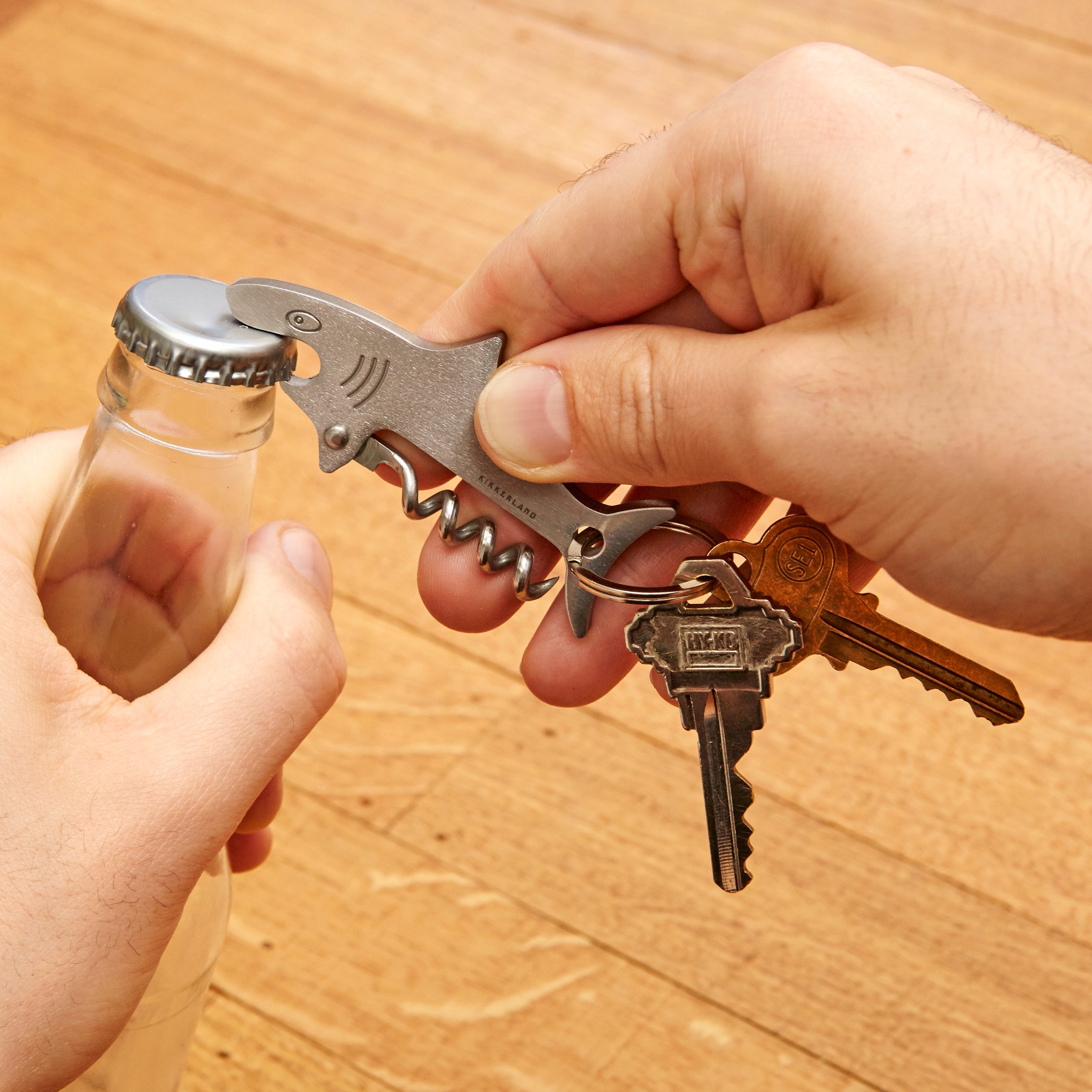 Shark Key Ring Bottle Opener